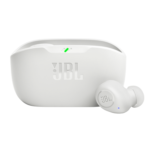 JBL Vibe Buds - White - True wireless earbuds - Hero